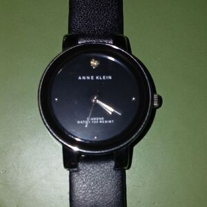 Anne Klein Midnight Black Womens Watch